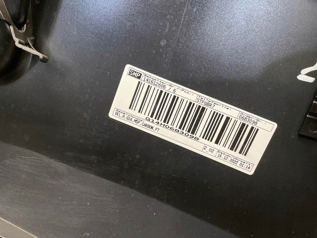 фото №11, Bmw 8 g14 g15 бампер задняя 416 m набор 6pdc