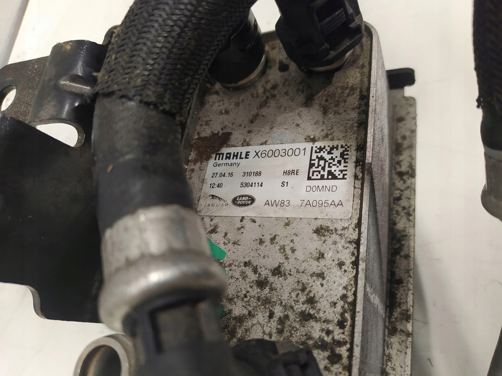 фото №7, Jaguar f-pace 2.0d радиатор масла aw837a095aa