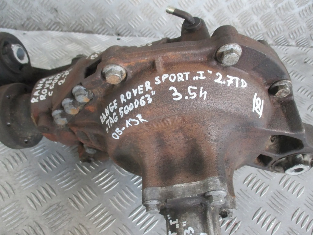 фото №2, Land rover range rover sport l320 2008 полный дифференциалы