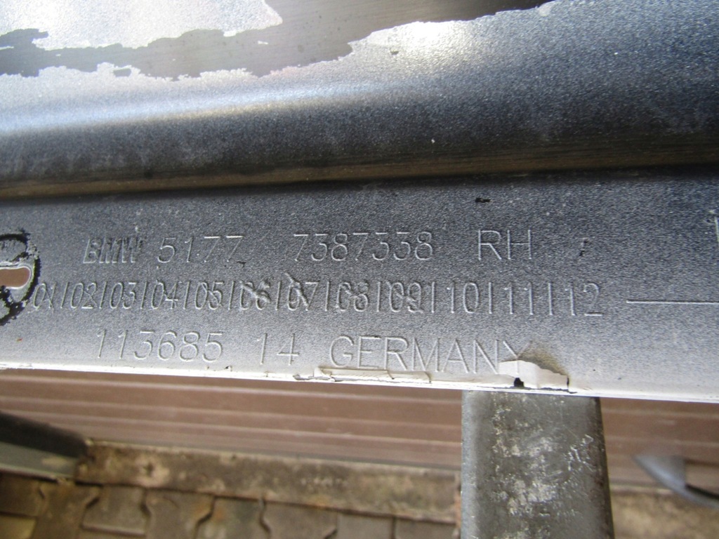 фото №8, Молдинг порог правая bmw 5 g30 g31 sedan kombi 17-