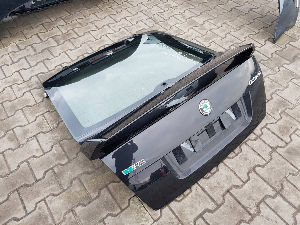 фото №6, Skoda octavia 2 ii 04-08r rs vrs hb крышка багажника багажника задняя задняя lf9r