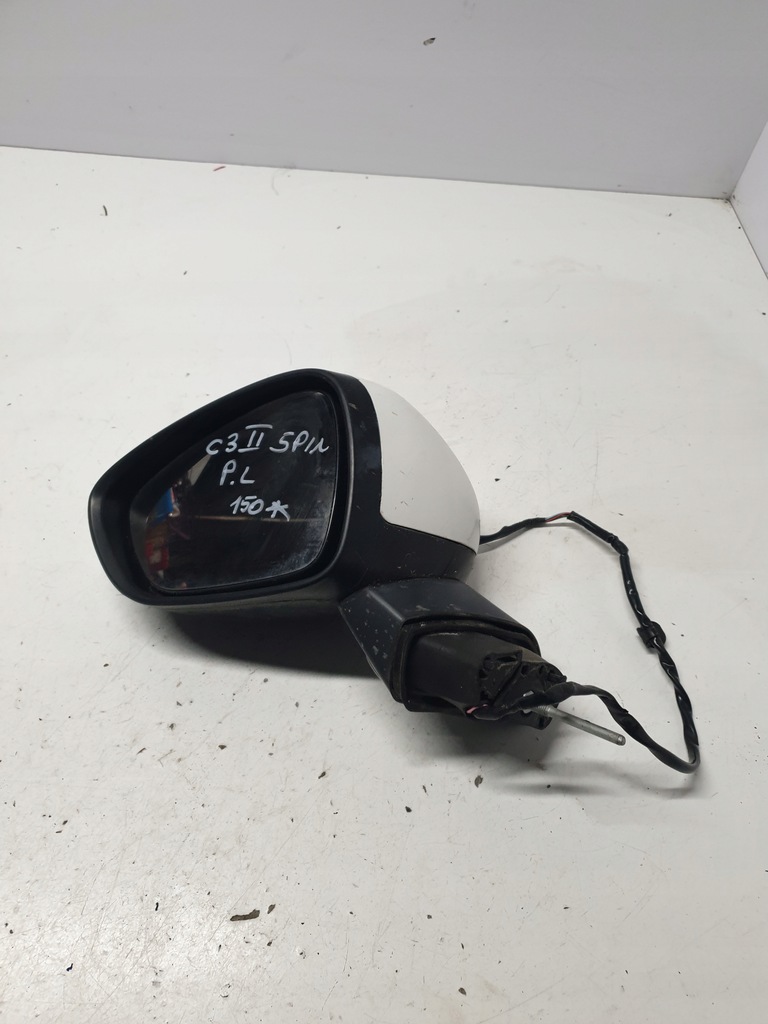 фото №1, Зеркало левая citroen c3 ii 5 pin
