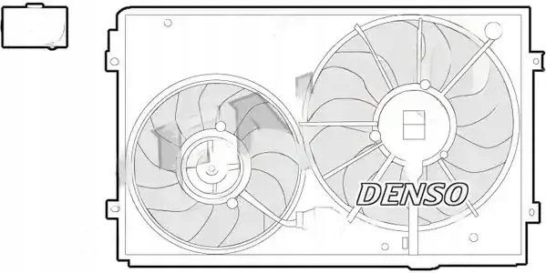 Купить Вентилятор радиатора der32011 denso audi a1 a3