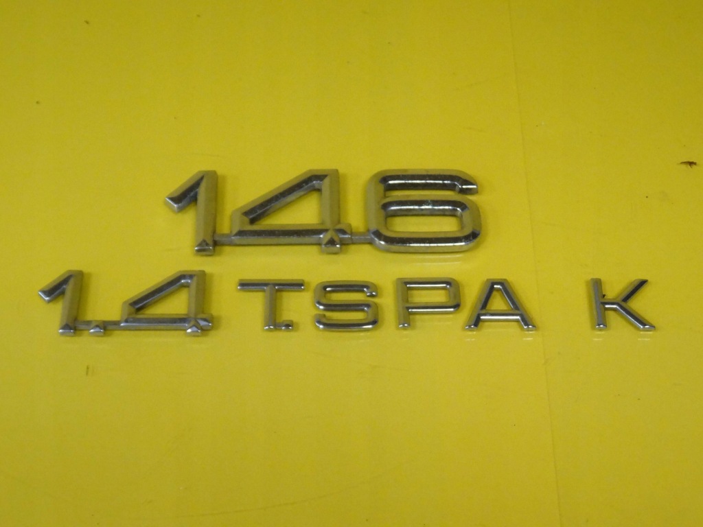 фото №1, Значок эмблема надпись alfa romeo 145 - 146 1.4 tspark nr214