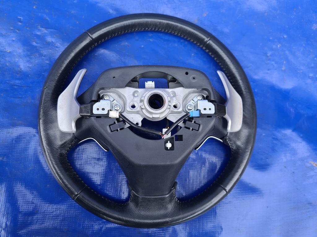 фото №7, Toyota auris i 07-09 воздуховод кожа лепестки переключения