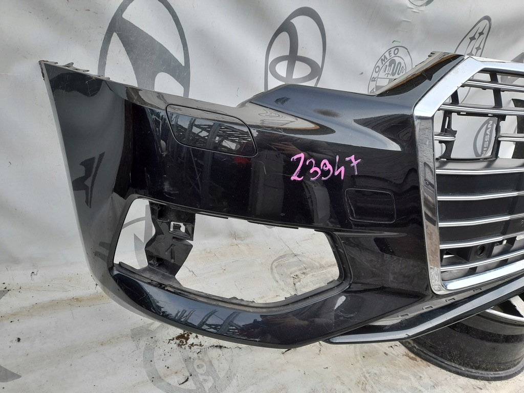 фото №2, Audi a6 c8 2018 r. + решётка радиатора бампер