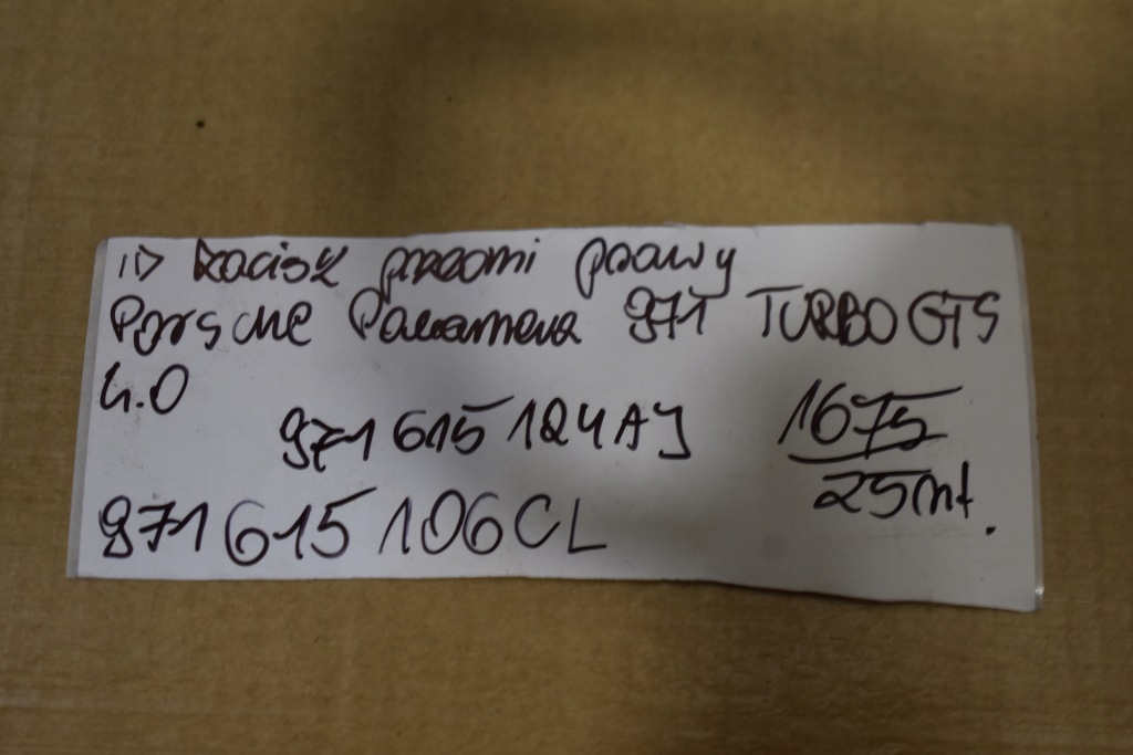 фото №8, Idealny супорт перед передній правий porsche panamera 971 4.0 turbo gts 1