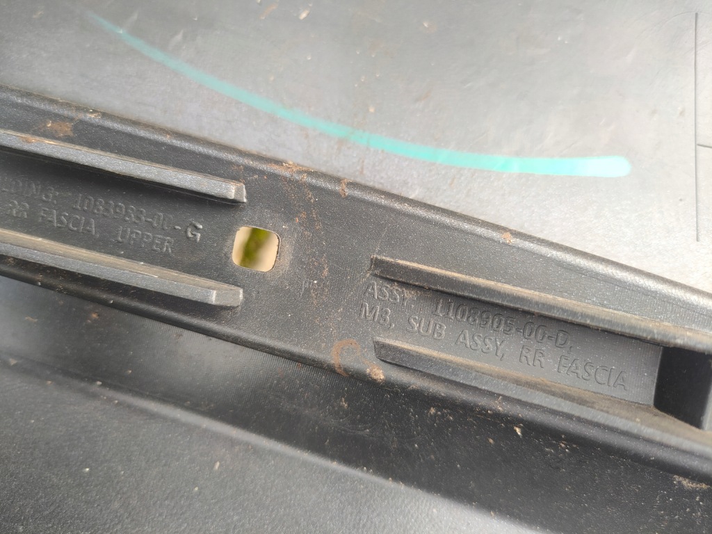 фото №15, Tesla 3 iii 2017 бампер задній задня oryg