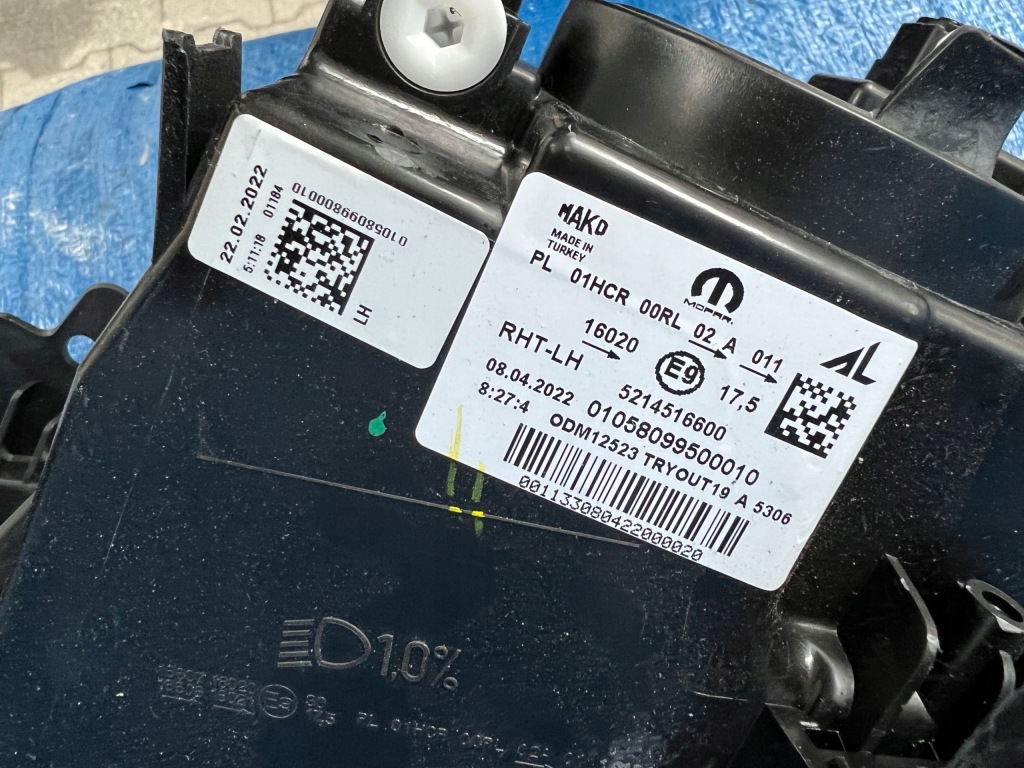 фото №5, Fiat tipo ліва лампа передня лінза + led