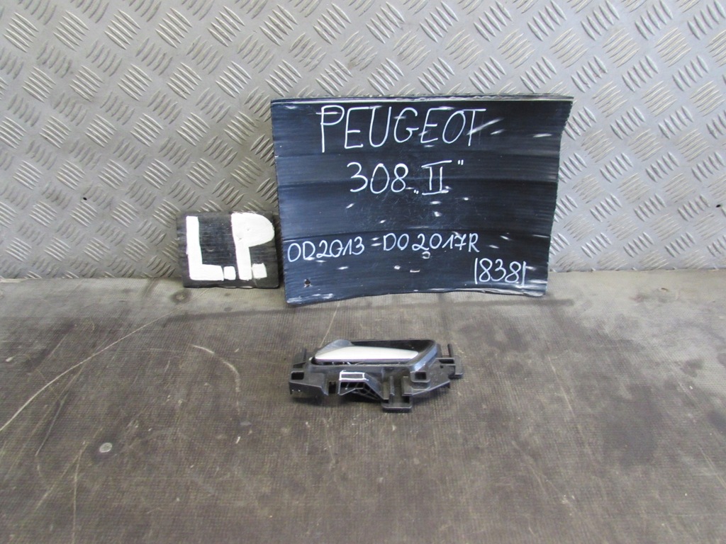 фото №1, Ручка внутрішня лівий перед peugeot 308 ii 13-18r 98201553