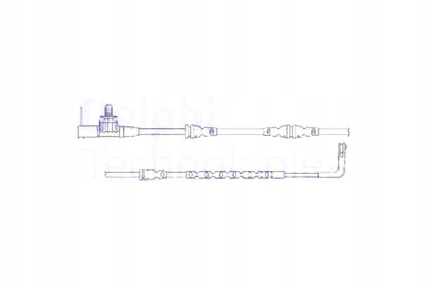 фото №2, Датчик износа тормозных колодок тормозных задняя land rover discovery v range