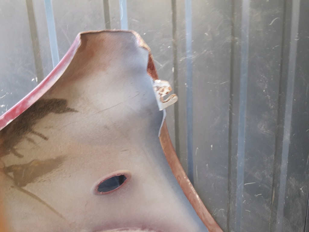 фото №10, Крила правий перед mazda 121 bordowy