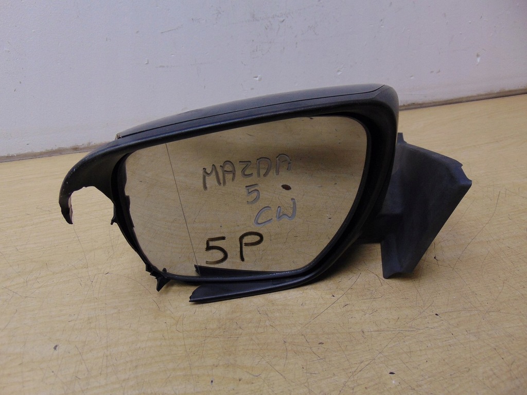 фото №8, Зеркало левая mazda 5 ii cw 2010- 5 pin europa