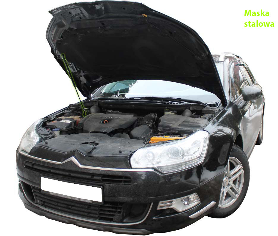 фото №1, Привод пружина капот набор citroen c5 ii h fe