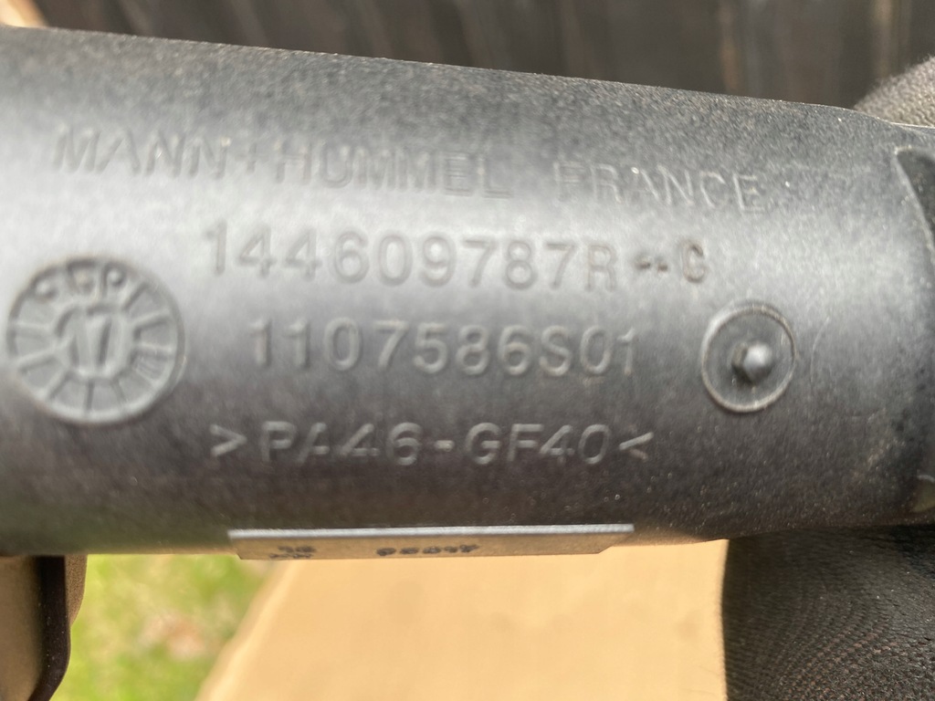 фото №3, Труба воздухозаборник интеркулер renault megane iv 4