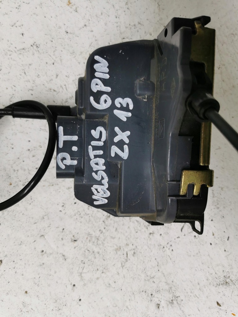 фото №3, Замок двері правий задня renault vel satis 6 pin