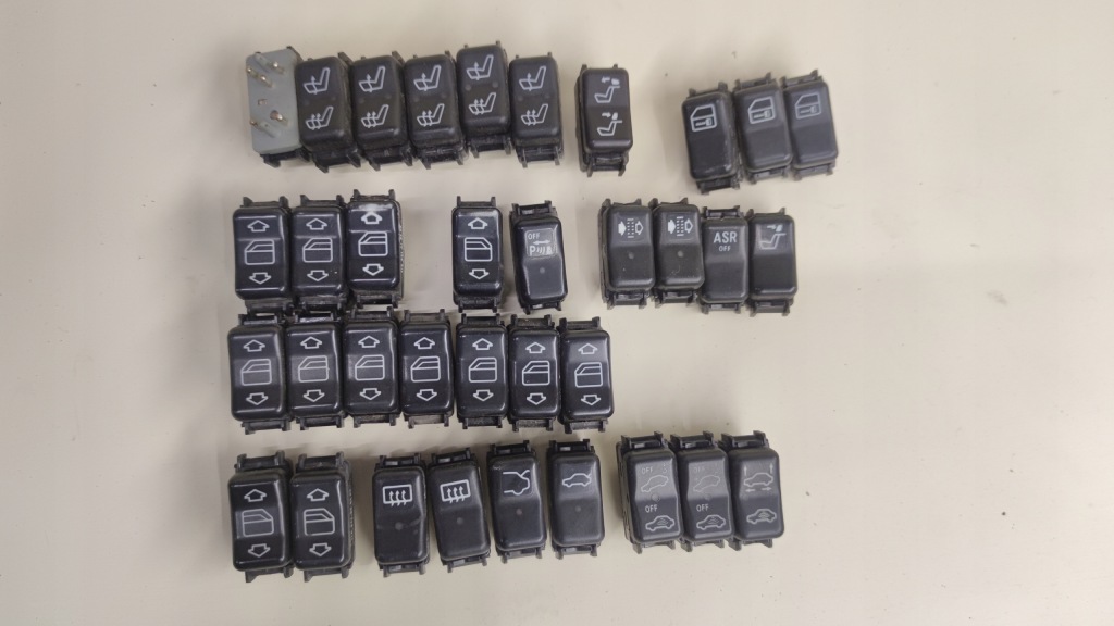 Перемикач аварійних mercedes w140 1408216451 Недорого