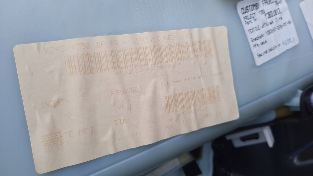 фото №13, Оббивка двері правий перед volvo v60 s60 10-18r