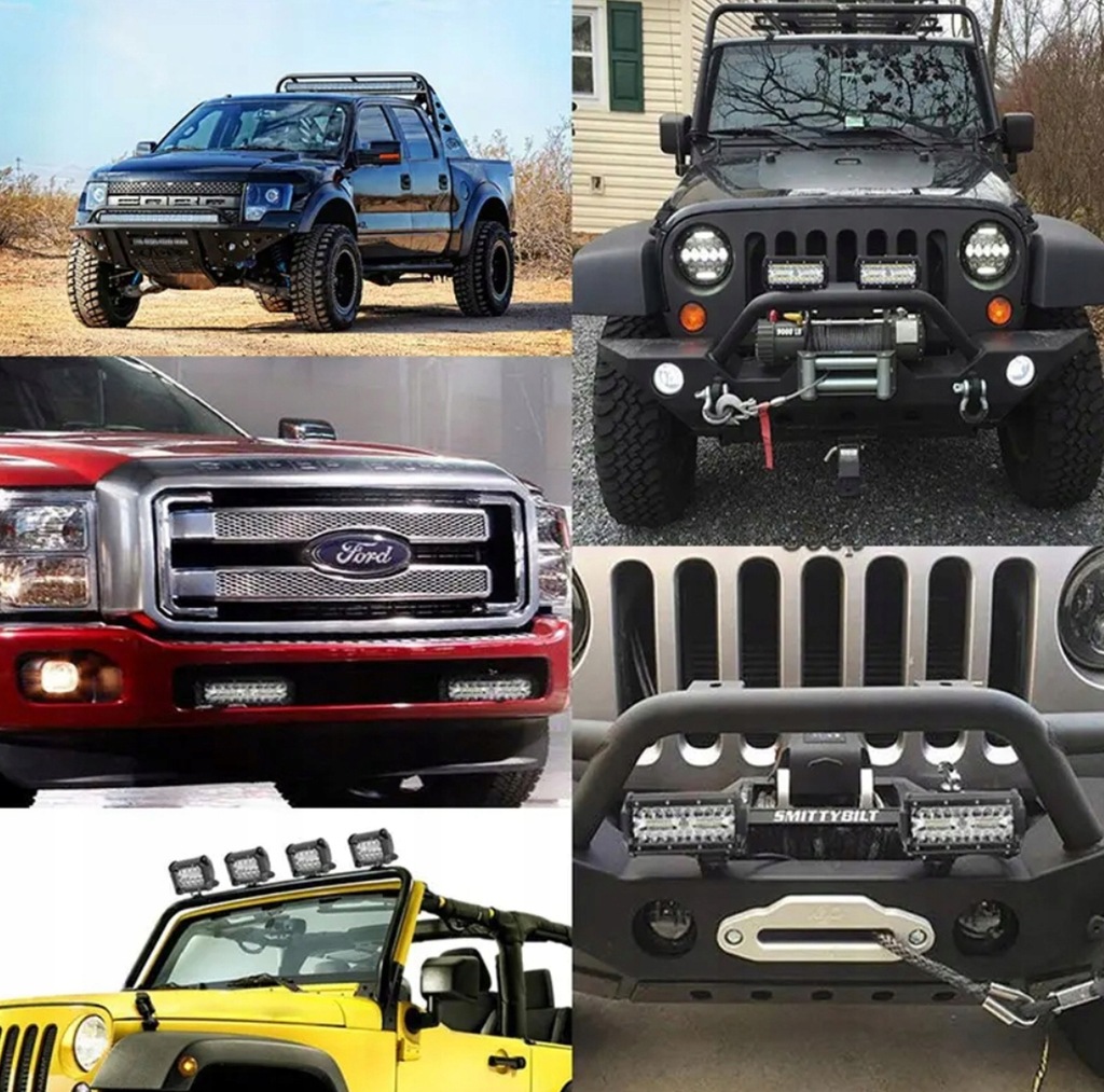 фото №14, Лампа led робоча off-road 36w 165mm smd 1229 vip