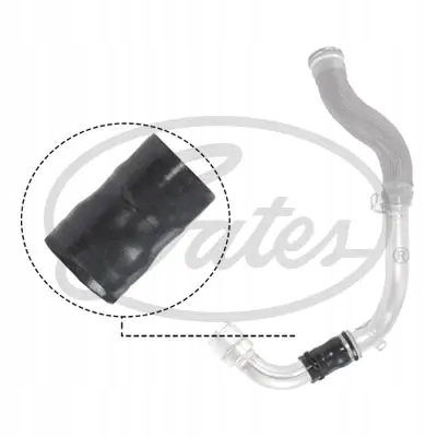 Шланг труба воздуха силиконовый 09-1298 gates Цена