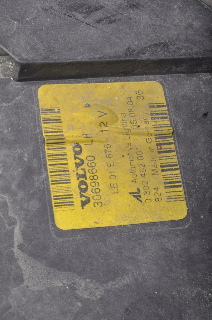 фото №9, Volvo s40 ii лампа левая передняя левый перед eu