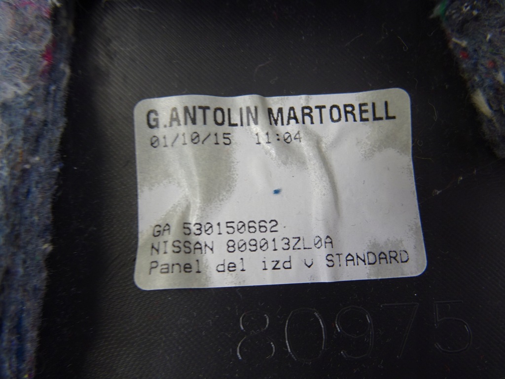 фото №11, Pulsar обшивка дверь левый перед 809013zl0a