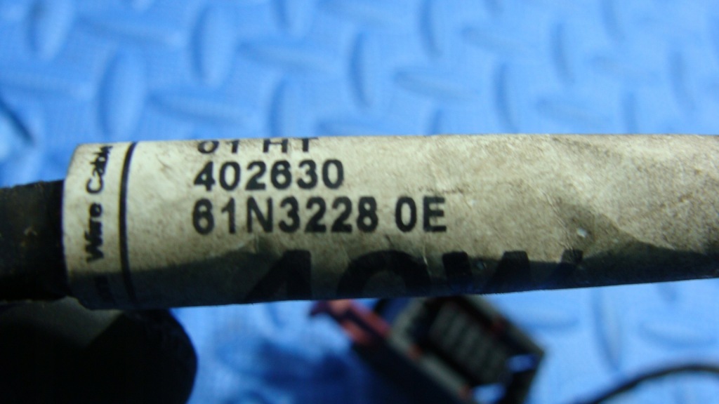 фото №10, Джгут електропроводка двері лівий задня задні opel astra h iii 13284607