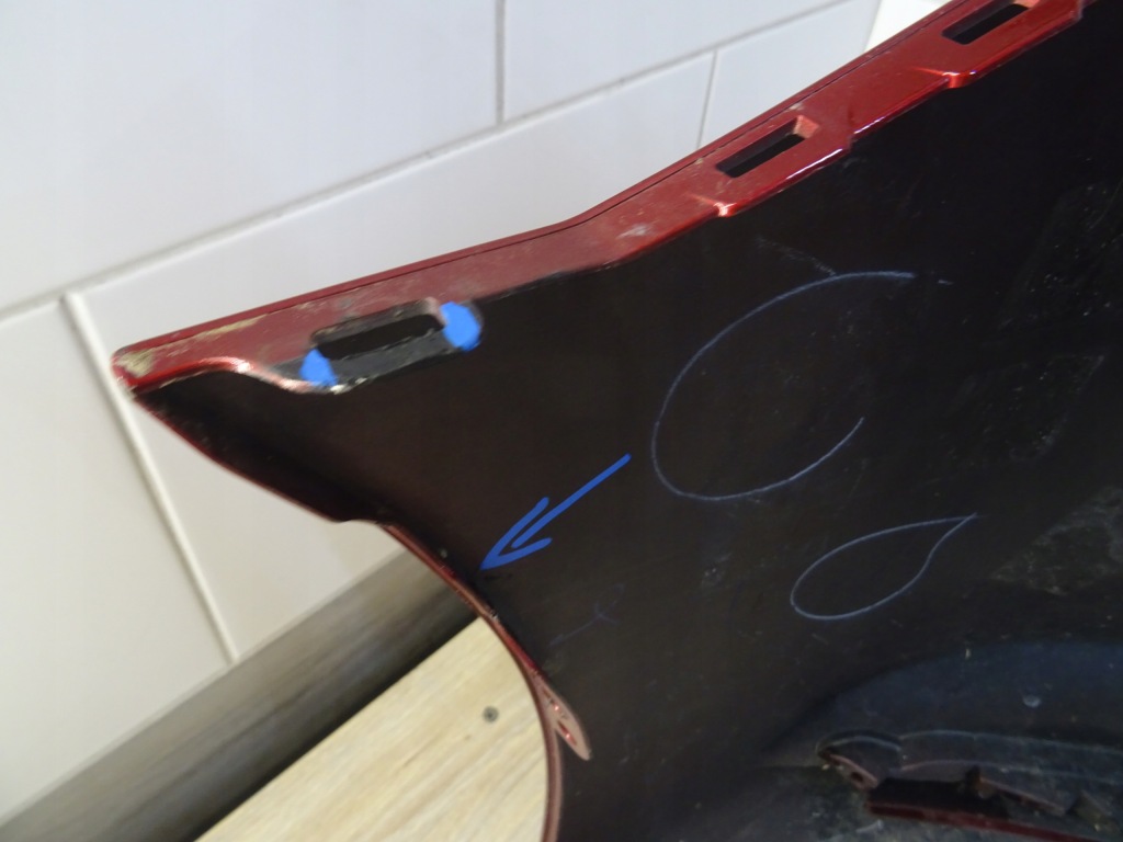 Mazda 6 gj lift бампер перед gsh7-50031 llu Оригинал