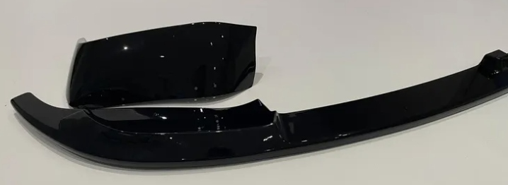 фото №12, Накладка спліттер перед bmw f32 f36 m4 чорний блиск