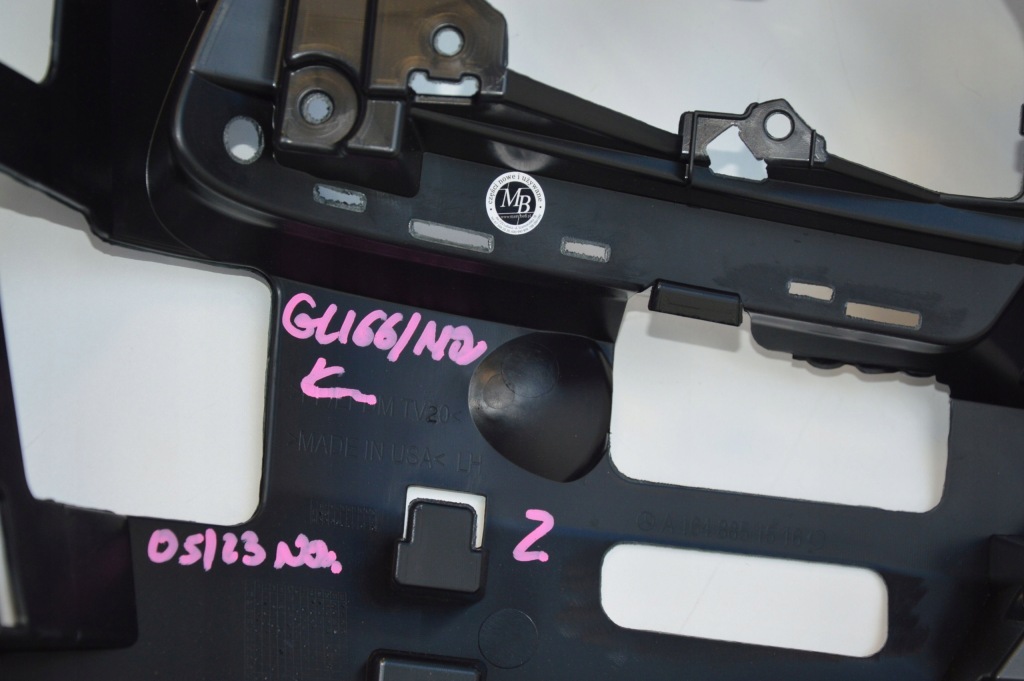 Mercedes gl x164 164 рестайлінг  рама ліва напрямна бампера Доставка