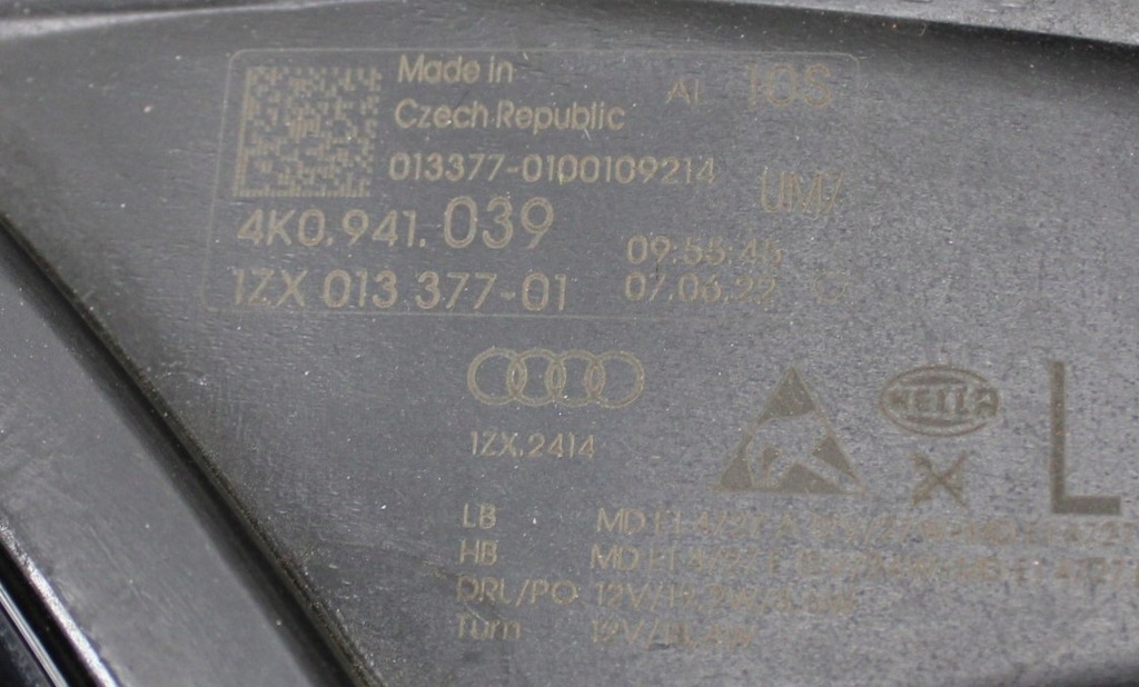 фото №15, Audi a6 c8 4k0 лампа ліва перед передня org full led eu 4k0941039