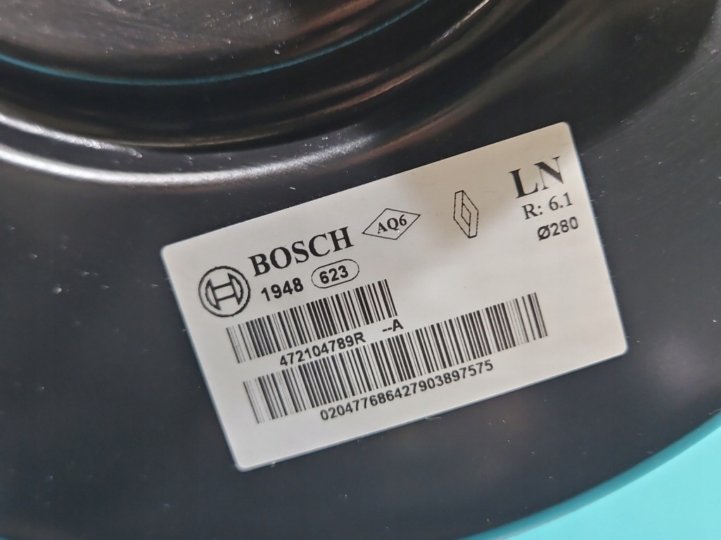 фото №4, Усилитель тормозов тормозные renault talisman 472104789r 1.6 tce