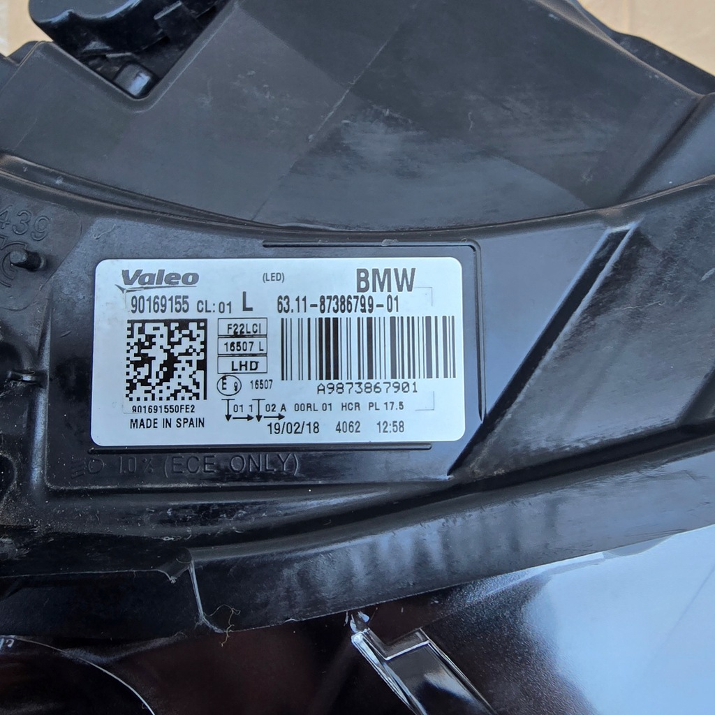фото №11, Bmw 2 f22 f23 лампа ліва full led lci.