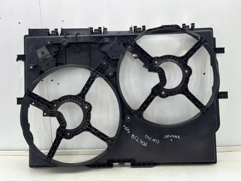 Корпус вентилятора радиатора citroen jumper boxer ducato 06r.- корпус в Украине