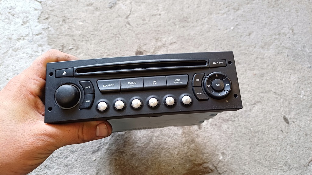 фото №1, Citroen c5 iii радио cd 9666968077