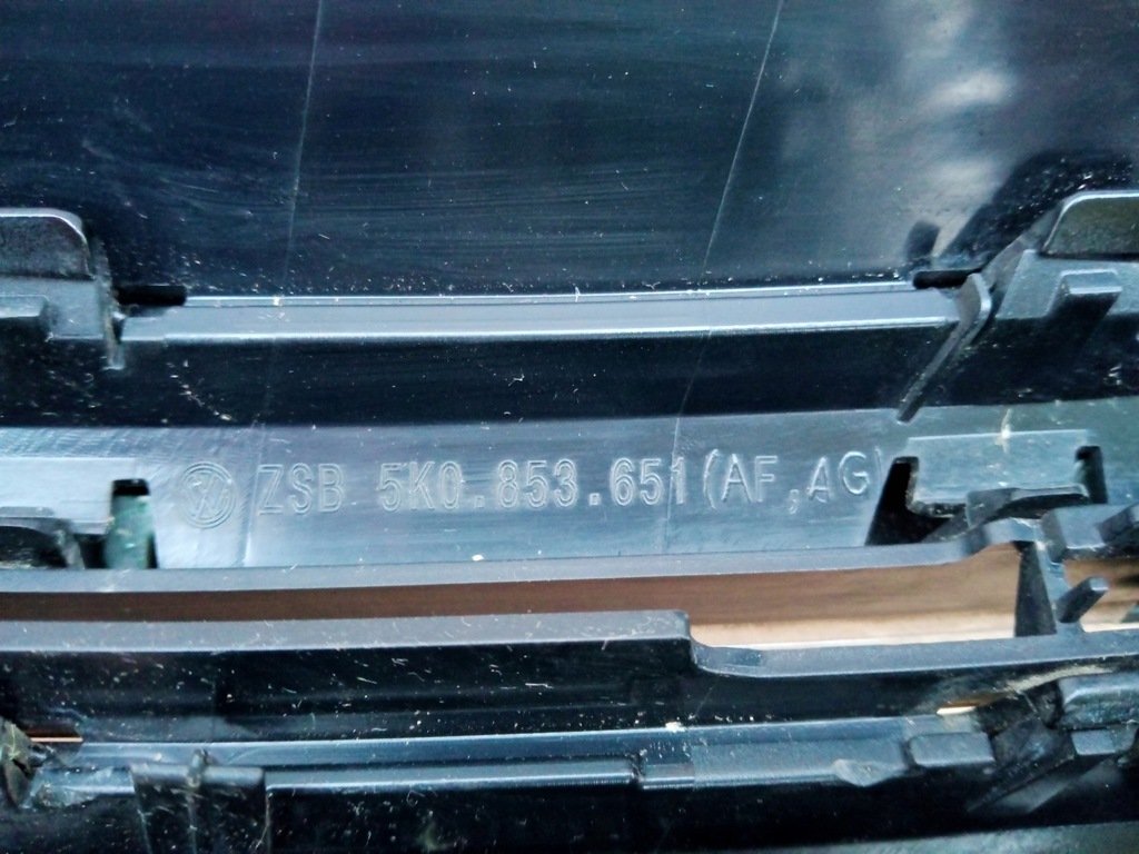 фото №12, Vw golf vi решётка радиатора решётка радиатора 5k0853653 2008r
