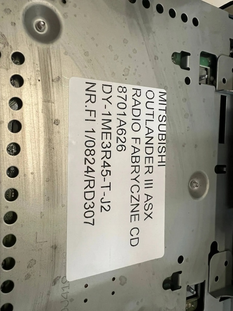 фото №14, Mitsubishi asx outlander iii радіо заводський радіопрогравач