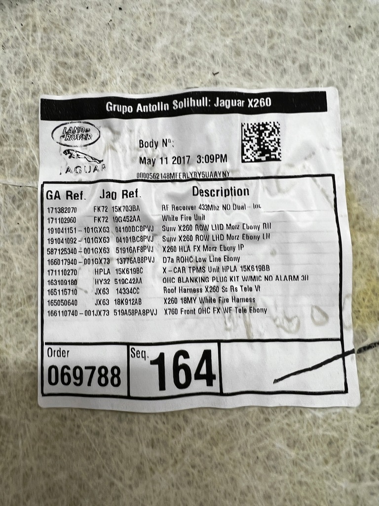 фото №7, Nowa потолок потолок jaguar xf x260 электропроводка