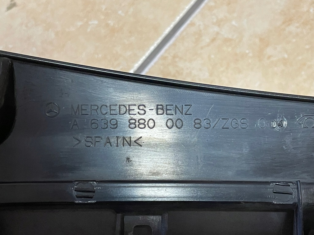 фото №10, Mercedes оригинальный номер a6398800083 решётка радиатора решётка радиатора mercedes vito w639