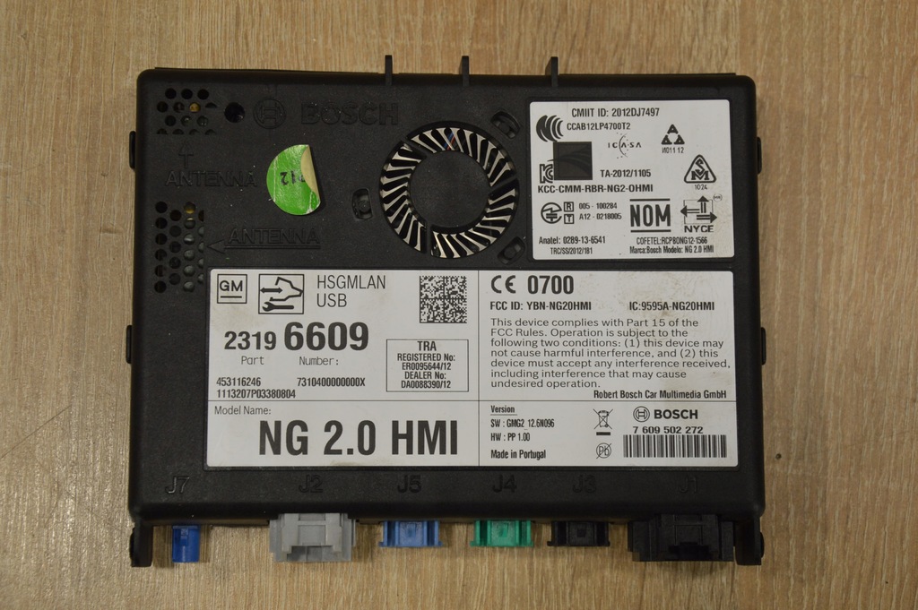 фото №1, Модуль блок керування навігації opel insignia a lift