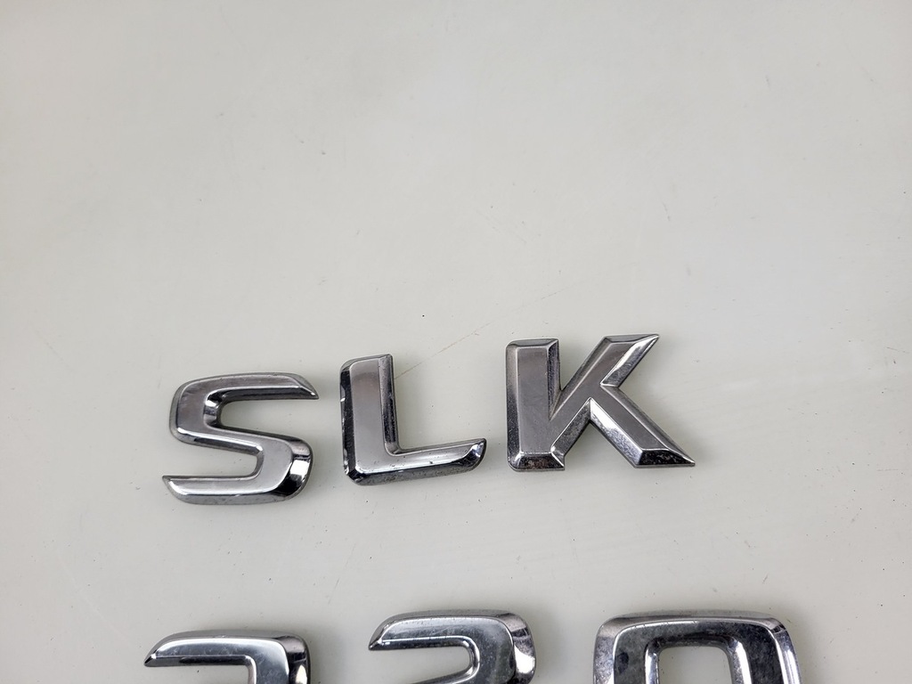 фото №4, Значок емблема літери кришки mercedes slk 320 r170 lift