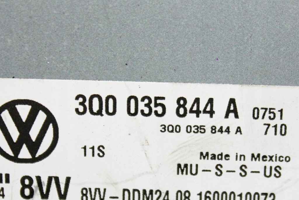 фото №7, Модуль навигации vw golf alltrack ba5 3q0035844a 1.8l бензиновый 125kw 2017