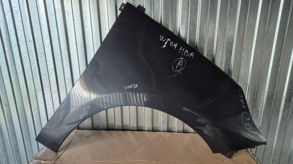 фото №1, Крыло правый перед renault grand scenic 3 iii lata 2008-2012 цвет teb66