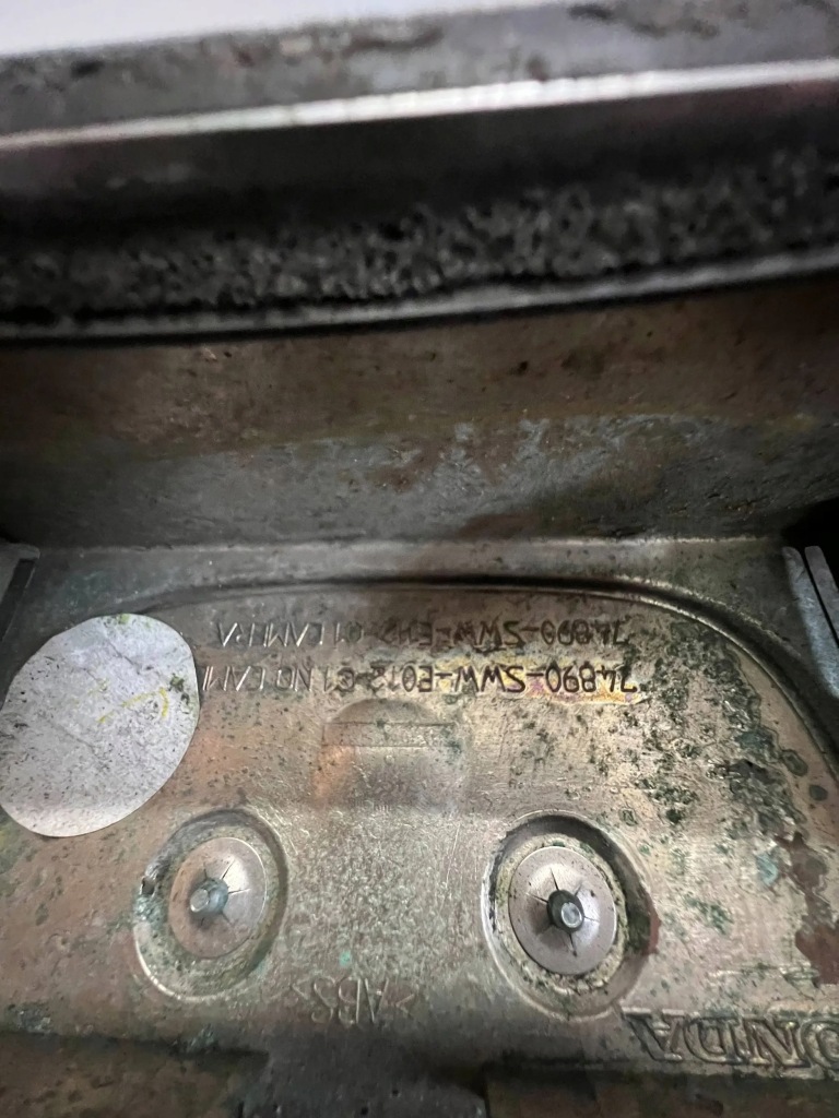 фото №11, Honda cr-v iii 06- молдинг накладка крышки задний oem