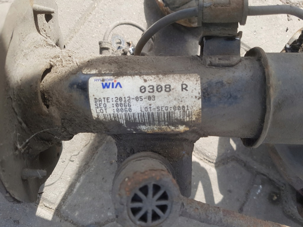 фото №6, Kia rio iii 3 1.1 crdi амортизатор поворотний кулак права