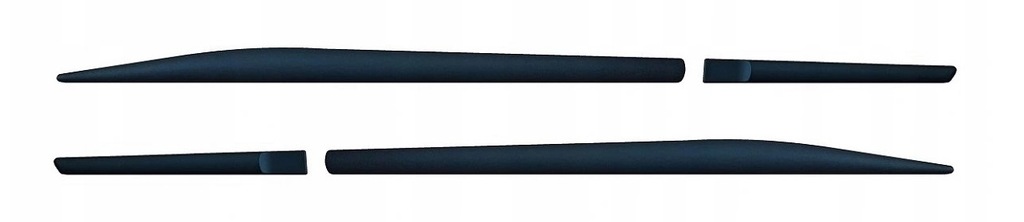 фото №1, Toyota yaris 5d 2020- hb накладки бічний двері