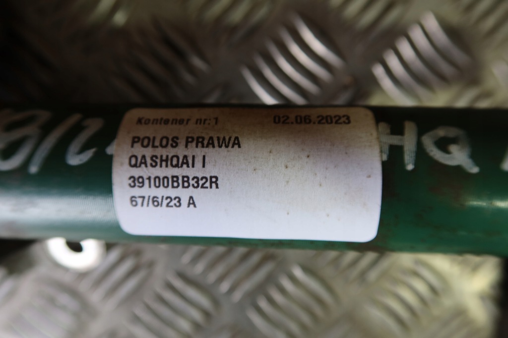 фото №8, Nissan оригінальний номер 39100bb32b привідний вал