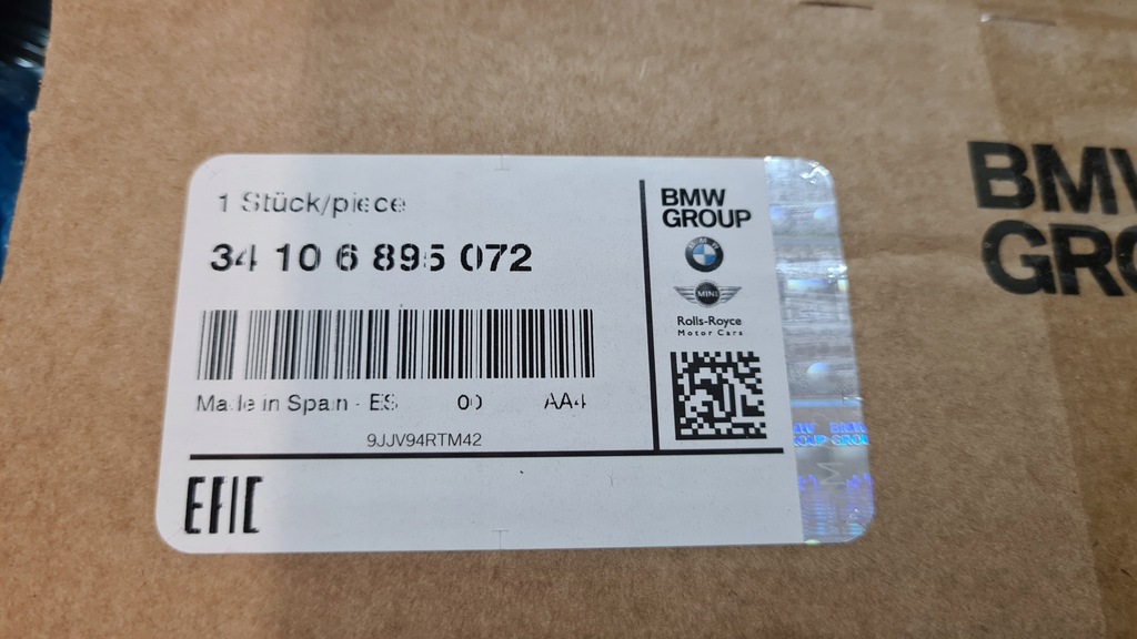 фото №11, Супорти brembo 360mm гальмівні диски гальмівні колодки bmw 1 f40 f44