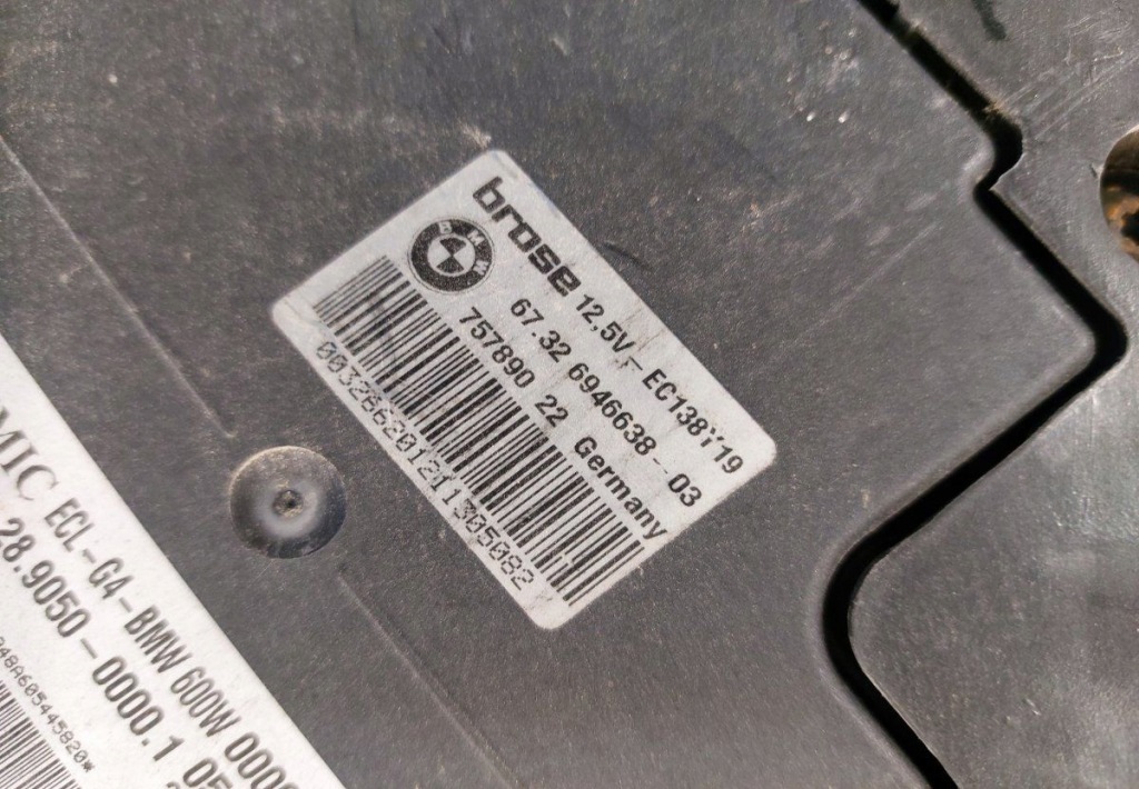 Вентилятор радіатора електричний bmw 7 Недорого