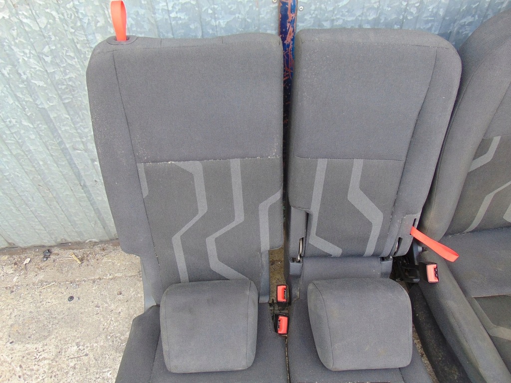фото №16, Сидіння сидіння перед ford connect mk2 2+1 підголівники